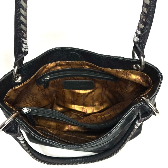 Tignanello Black Leather Bag - Picture 13 of 16